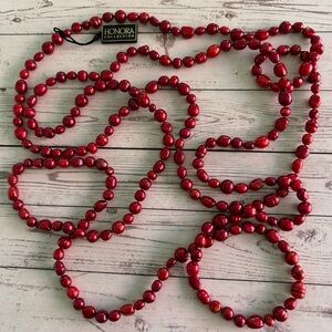 Honora Pearl Necklace. 80”